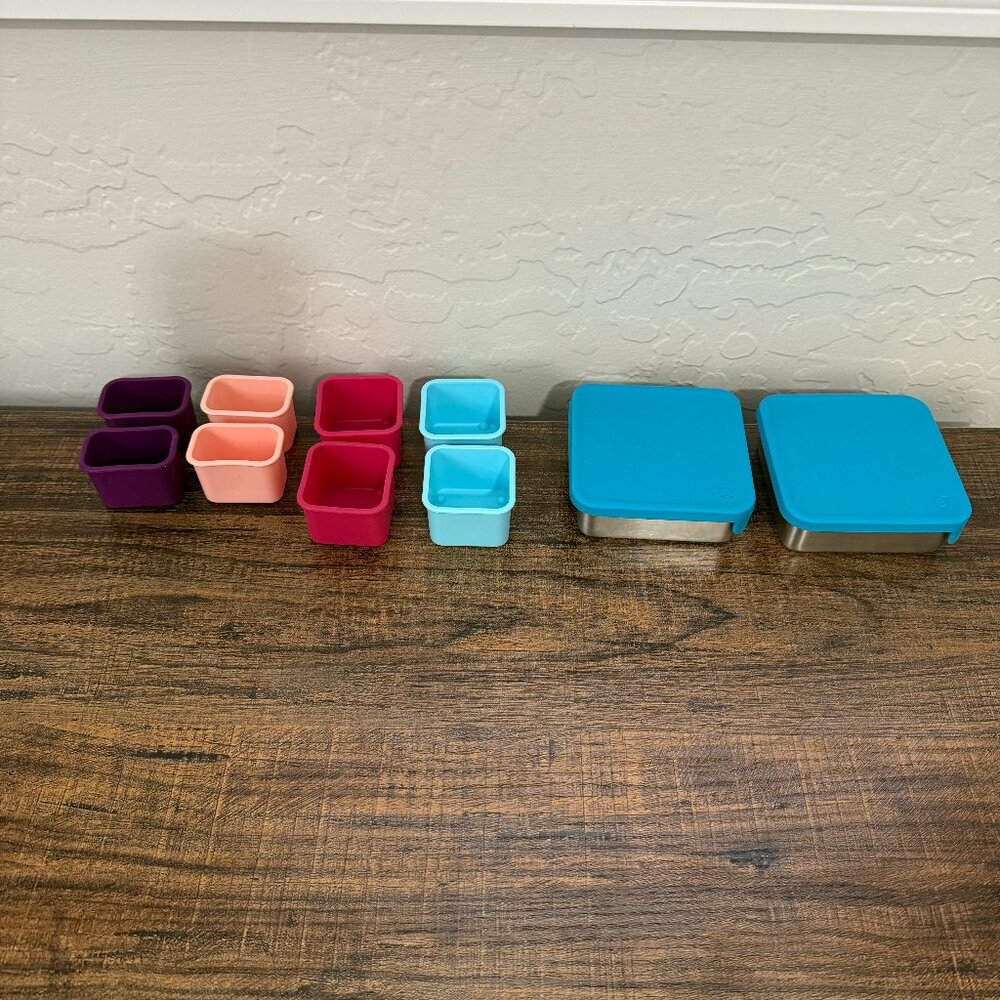 PlanetBox Sandwich (2) & Snack Containers